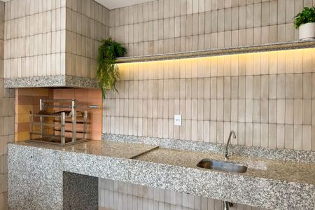 Apartamento para alugar com 34m², 1 quarto e sem vagaChurrasqueira - Cobertura