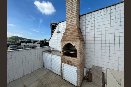 Apartamento para alugar com 160m², 4 quartos e 2 vagasChurrasqueira da cobertura