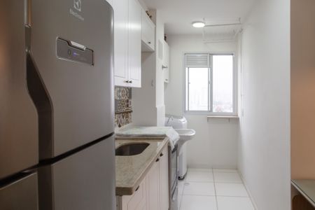 Apartamento à venda com 36m², 2 quartos e 1 vagaCozinha e Área de Serviço