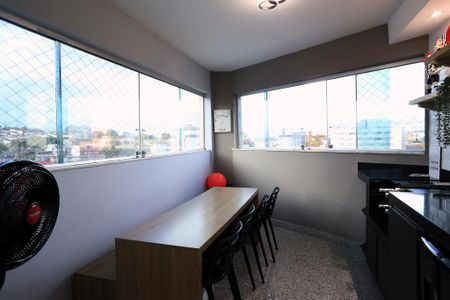 Varanda da Sala de apartamento para alugar com 4 quartos, 152m² em Santa Ines, Belo Horizonte