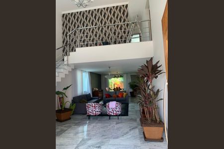 Sala de casa de condomínio para alugar com 3 quartos, 390m² em Rosa dos Ventos, Vespasiano