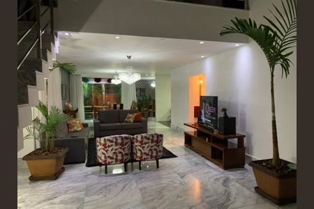 Sala de casa de condomínio para alugar com 3 quartos, 390m² em Rosa dos Ventos, Vespasiano