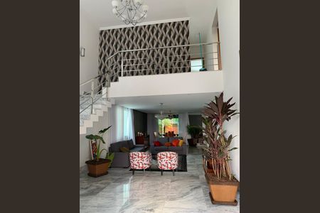 Sala de casa de condomínio para alugar com 3 quartos, 390m² em Rosa dos Ventos, Vespasiano