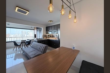 Sala de apartamento à venda com 2 quartos, 57m² em Brás, São Paulo