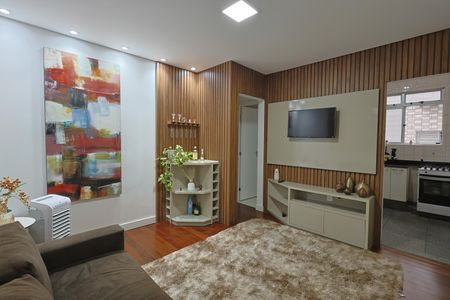 Sala de apartamento para alugar com 2 quartos, 72m² em Nova Floresta, Belo Horizonte