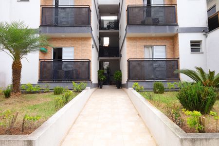 Casa de condomínio para alugar com 39m², 2 quartos e sem vagaÁrea comum - Hall de entrada do prédio