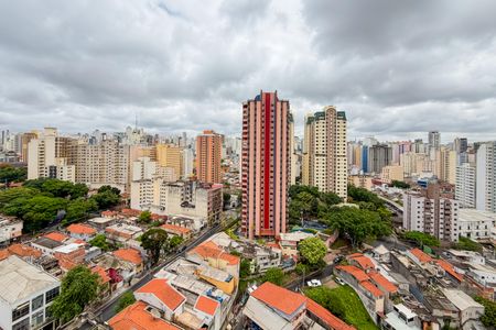 Varanda - Vista de apartamento à venda com 1 quarto, 38m² em Cambuci, São Paulo