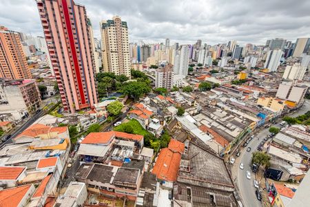 Varanda - Vista de apartamento à venda com 1 quarto, 38m² em Cambuci, São Paulo