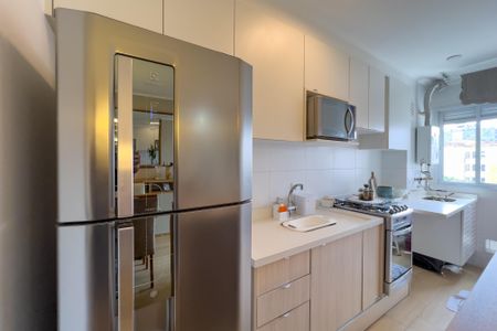 Apartamento para alugar com 49m², 2 quartos e 1 vagaCozinha e área de serviço 