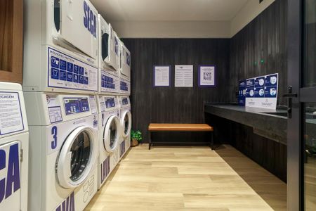 Studio para alugar com 28m², 0 quarto e sem vagaLavanderia