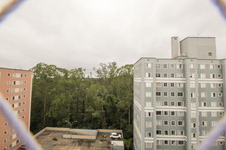 Vista da Sala de apartamento para alugar com 2 quartos, 45m² em Parque Sao Vicente, Santo André