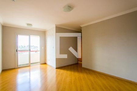 Sala de apartamento à venda com 3 quartos, 68m² em Jardim do Estádio, Santo André