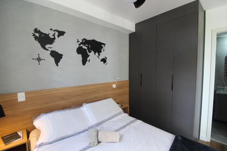 Quarto 1 de apartamento para alugar com 1 quarto, 24m² em Butantã, São Paulo