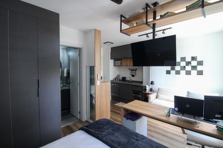 Quarto 1 de apartamento para alugar com 1 quarto, 24m² em Butantã, São Paulo