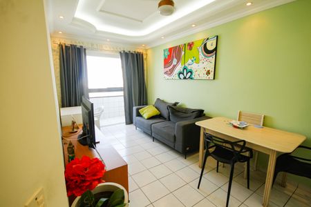 Sala de apartamento para alugar com 2 quartos, 75m² em Vila Assuncao, Praia Grande