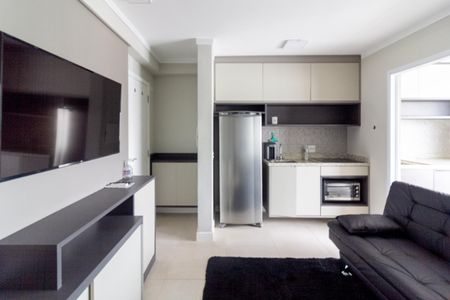 Apartamento à venda com 35m², 1 quarto e 1 vagaSala integrada com Cozinha