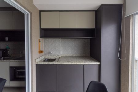 Apartamento à venda com 35m², 1 quarto e 1 vagaVaranda integrada com Área de Serviço