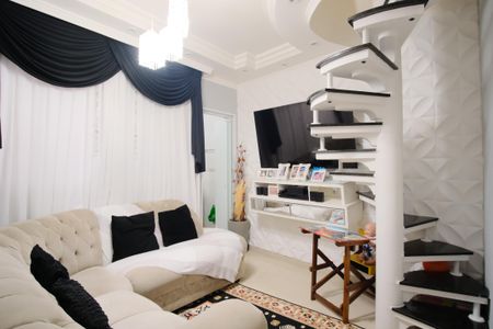 Sala de casa de condomínio para alugar com 2 quartos, 120m² em Penha de França, São Paulo