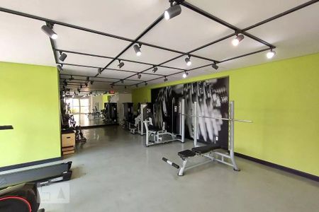 Apartamento para alugar com 36m², 1 quarto e sem vaga Apartamento para alugar com 36m², 1 quarto e sem vagaÁrea comum - Academia