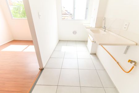Apartamento à venda com 41m², 2 quartos e sem vagaCozinha e Área de Serviço
