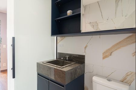 Studio para alugar com 24m², 1 quarto e sem vaga Studio para alugar com 24m², 1 quarto e sem vagaBanheiro