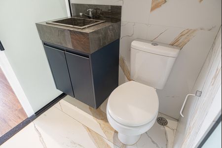 Studio para alugar com 24m², 1 quarto e sem vaga Studio para alugar com 24m², 1 quarto e sem vagaBanheiro