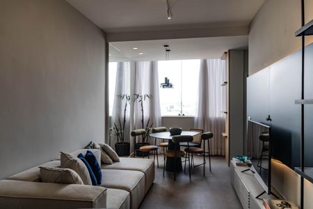 Sala de apartamento para alugar com 2 quartos, 74m² em Buritis, Belo Horizonte