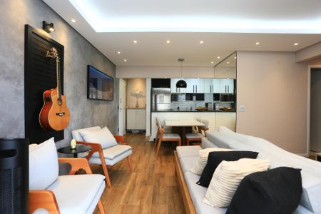 sala de apartamento à venda com 2 quartos, 69m² em Vila Andrade, São Paulo