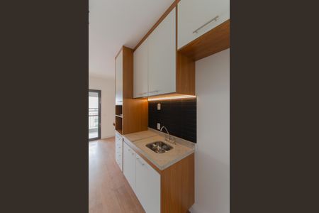 Cozinha de kitnet/studio para alugar com 1 quarto, 25m² em Ipiranga, São Paulo