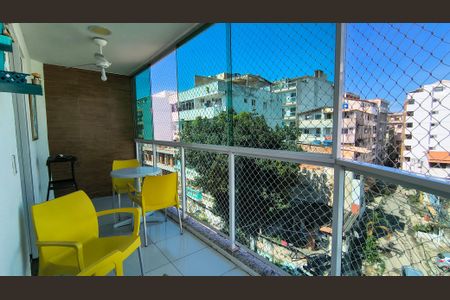 Varanda  de apartamento para alugar com 1 quarto, 60m² em Recreio dos Bandeirantes, Rio de Janeiro
