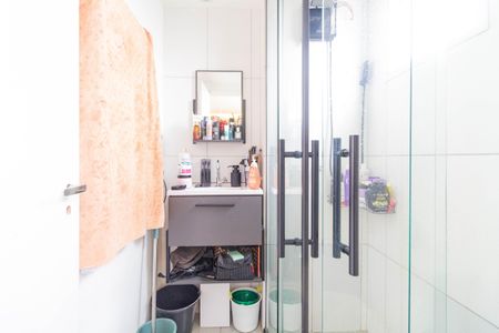 Banheiro de apartamento para alugar com 1 quarto, 25m² em Santa Cecilia, São Paulo