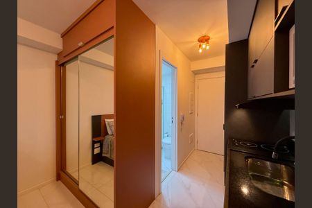 Studio para alugar com 24m², 1 quarto e sem vagaCozinha 