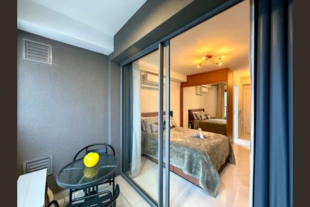 Studio para alugar com 24m², 1 quarto e sem vagaSacada