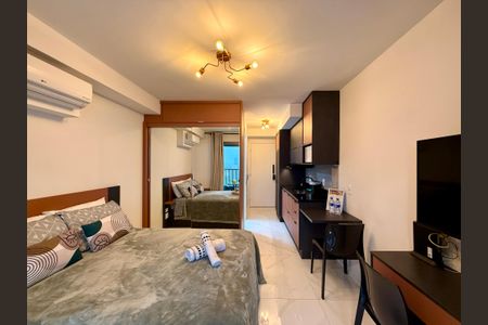 Quarto  de kitnet/studio para alugar com 1 quarto, 24m² em Santo Amaro, São Paulo