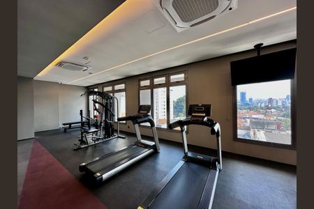 Studio para alugar com 24m², 1 quarto e sem vagaAcademia