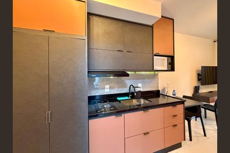 Studio para alugar com 24m², 1 quarto e sem vagaCozinha 