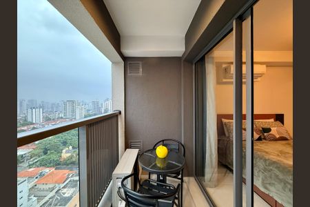 Studio para alugar com 24m², 1 quarto e sem vagaSacada