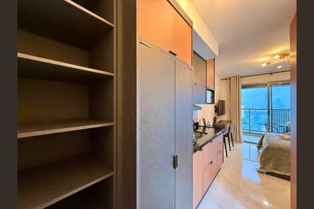 Studio para alugar com 24m², 1 quarto e sem vagaCozinha 