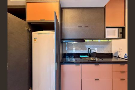 Studio para alugar com 24m², 1 quarto e sem vagaCozinha 