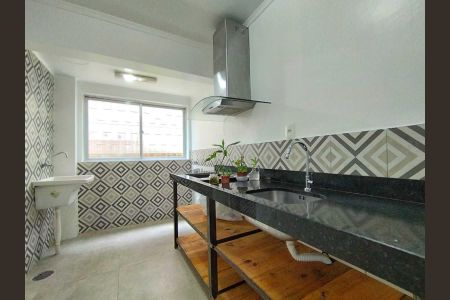 Cozinha  de apartamento para alugar com 1 quarto, 50m² em Ouro Branco, Novo Hamburgo