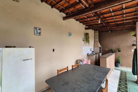 Área comum - Churrasqueira de casa para alugar com 3 quartos, 155m² em Vila Georgina, Campinas