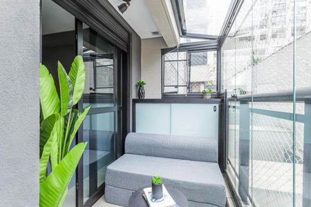 Apartamento à venda com 60m², 2 quartos e 1 vagaSacada da Sala