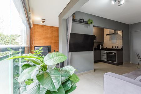 Apartamento à venda com 60m², 2 quartos e 1 vagaSacada da Sala