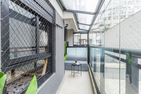 Apartamento à venda com 60m², 2 quartos e 1 vagaSacada da Sala