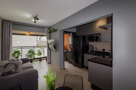 Sala de apartamento à venda com 2 quartos, 60m² em Indianópolis, São Paulo