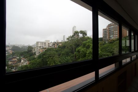 Vista da Sala de apartamento à venda com 1 quarto, 60m² em Pinheiros, São Paulo