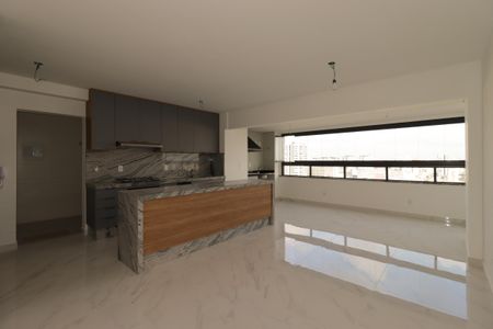 Sala de apartamento à venda com 3 quartos, 105m² em Vila Assunção, Santo André