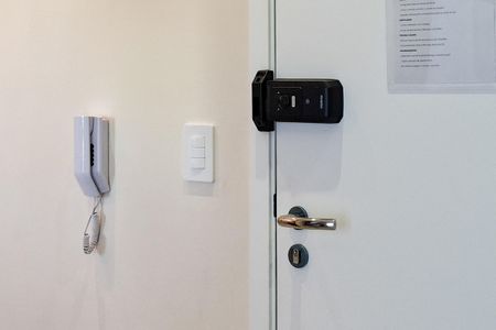 Apartamento para alugar com 38m², 1 quarto e 1 vagaFechadura eletrônica 