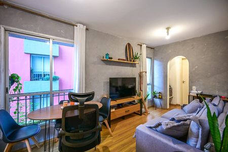 Sala de apartamento à venda com 1 quarto, 32m² em Vila Andrade, São Paulo