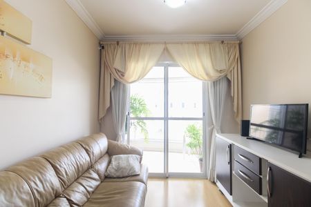 Sala  de apartamento para alugar com 3 quartos, 90m² em Vila Azevedo, São Paulo